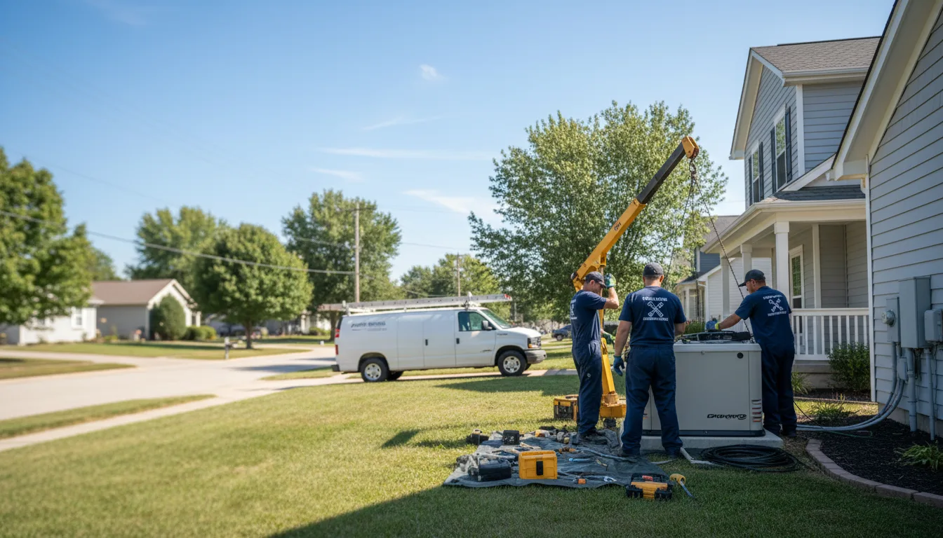Generator Installation in Pittsfield, IL near me